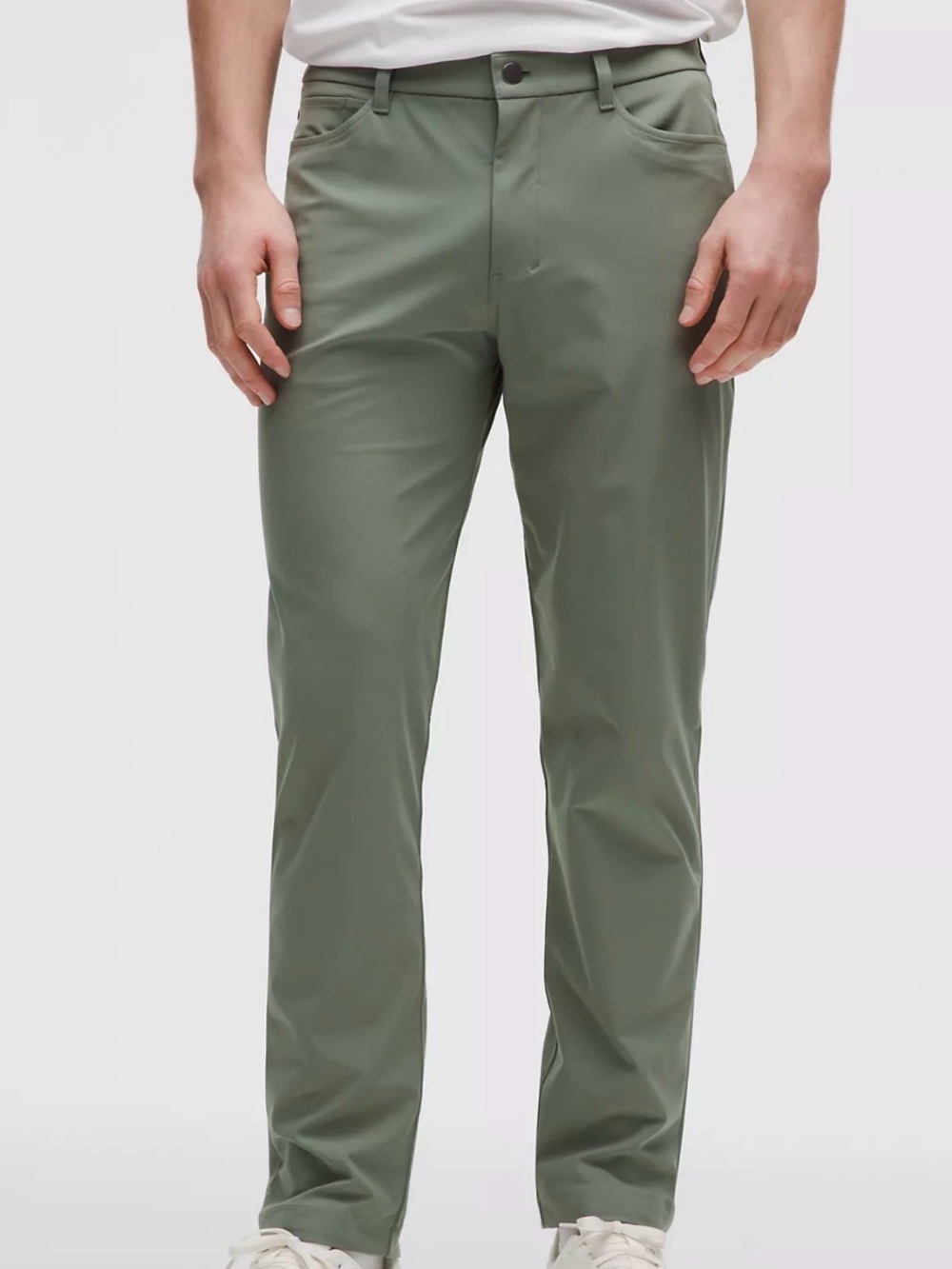 lululemon athletica Men's Slim Pants in willow leaf